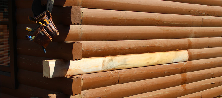 Log Home Damage Repair  Moore County,  North Carolina