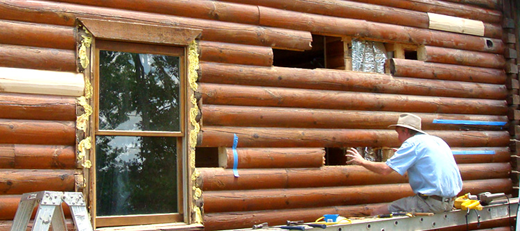 Log Home Repair Southern Pines,  North Carolina