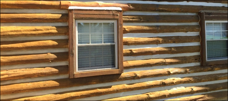 Log Home Whole Log Replacement  Moore County,  North Carolina